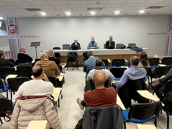Reunión de coordinación de UGT FICA en Coca Cola Europacific Partners